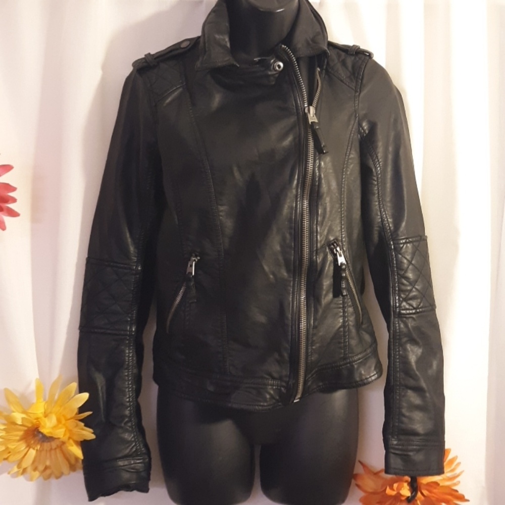 Abercrombie and Fitch leather  jacket